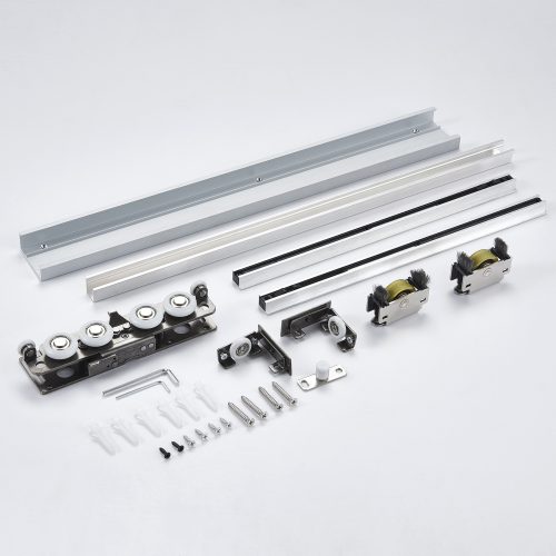 Invisible track door (door panel to the ceiling) Maximum load: 80 KG