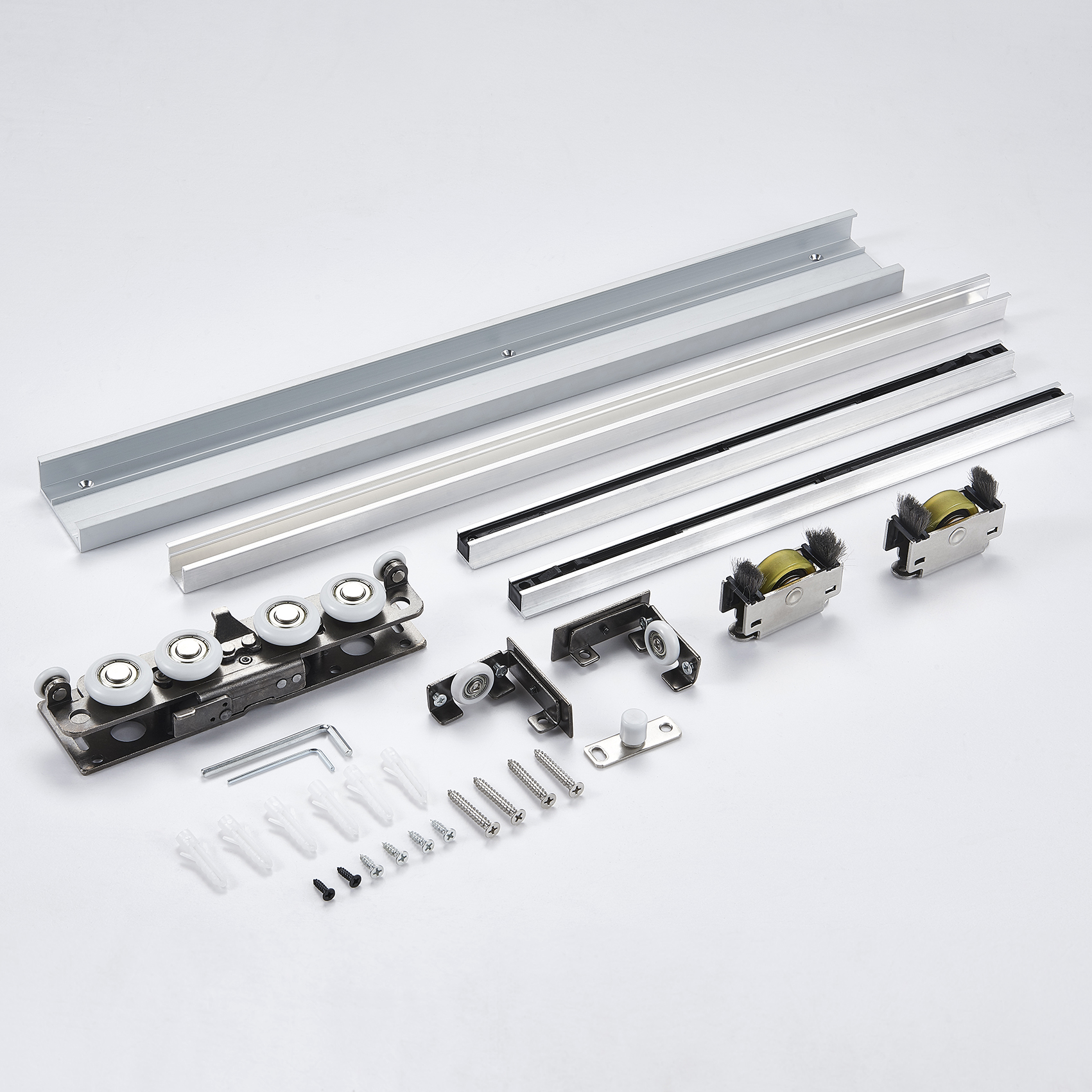 Invisible track door (door panel to the ceiling) Maximum load: 80 KG