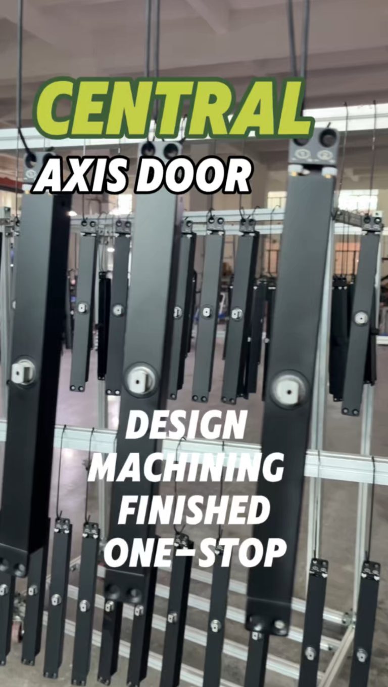 central axis door