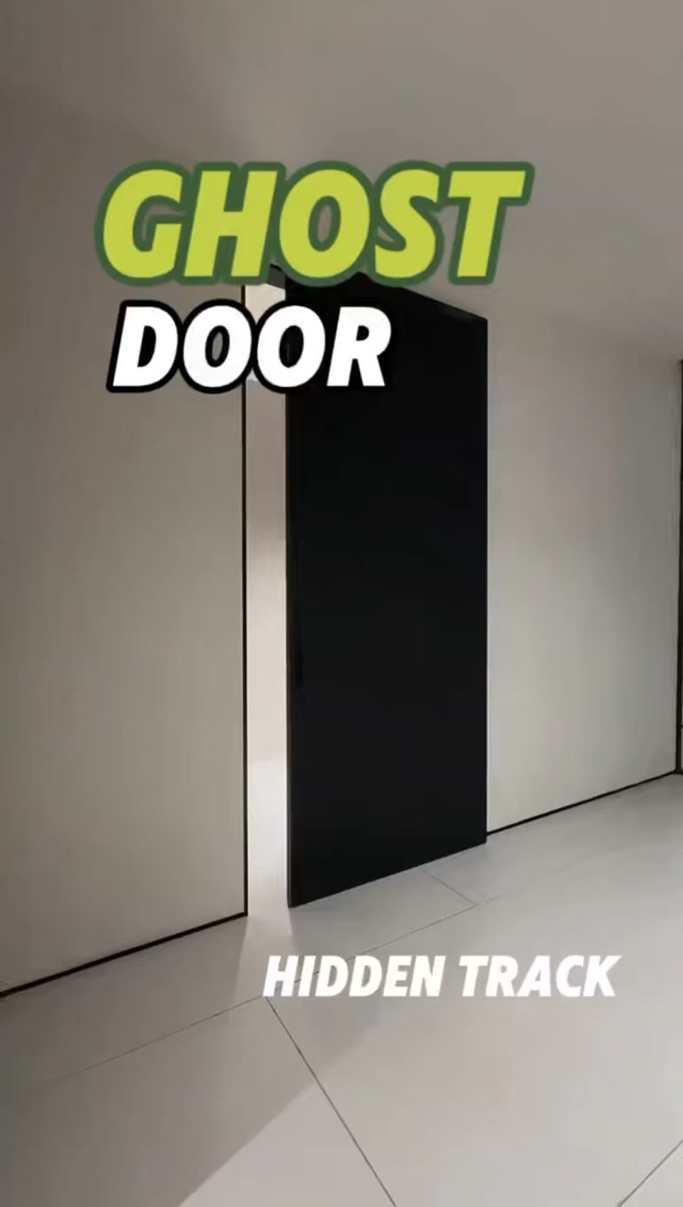 Hidden Hardware Sliding Door
