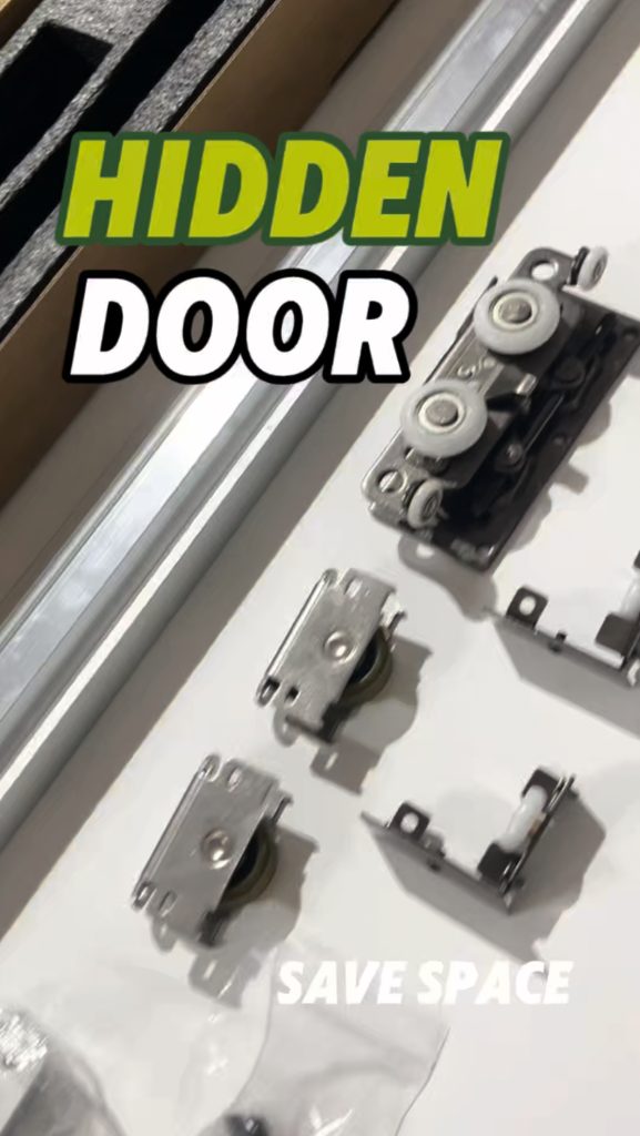 Hidden Hardware Sliding Door