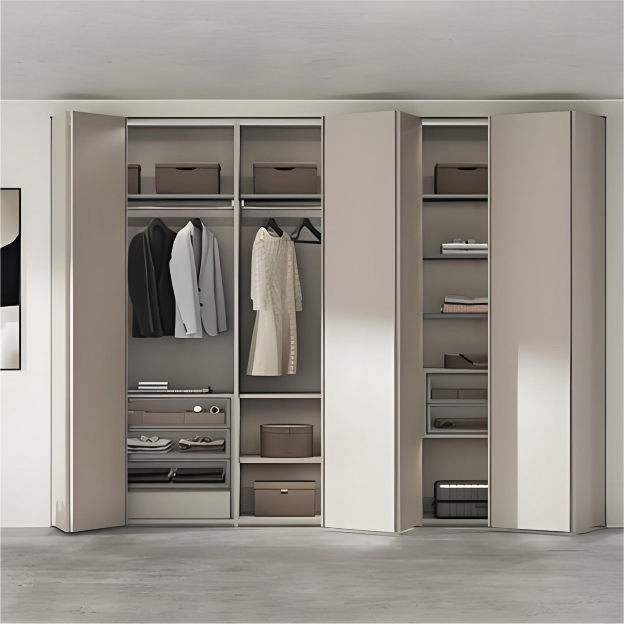 Wardrobe activity folding door - Image 4