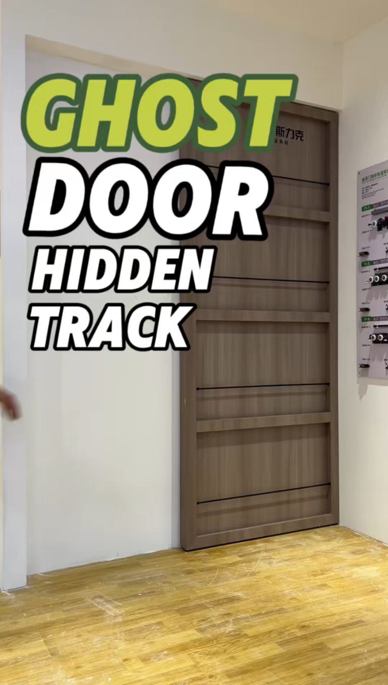 Hidden door open and close demo